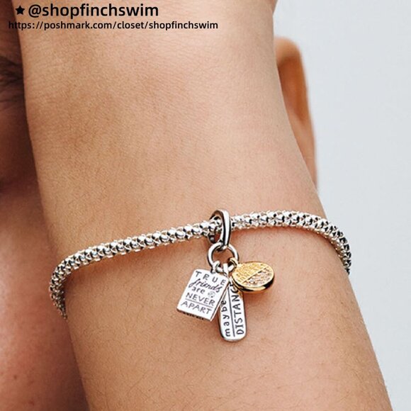 Pandora Friendship Triple Dangle Charm - Picture 6 of 6